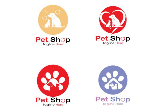 Download Pet Shop Logo Design Icon Illustration - Illustration Collection