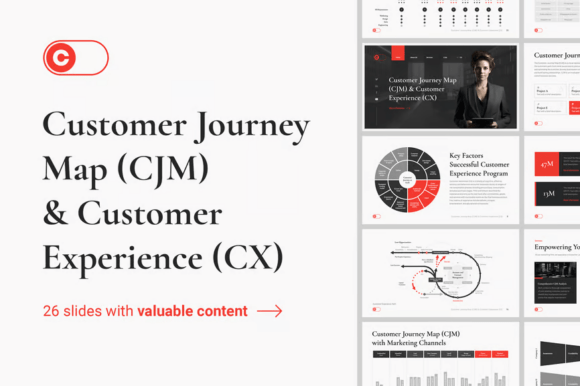 Download Customer Journey Map (CJM) for PowerPoin - Map Collection