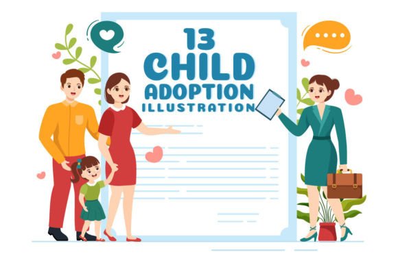 Download 13 Child Adoption Agency Illustration - Illustration Collection