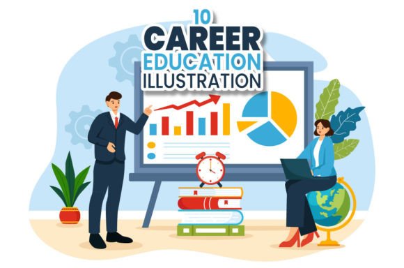 Download 10 Career Education Illustration - Illustration Collection