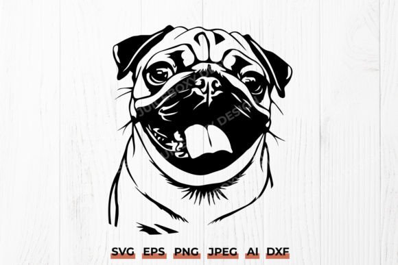 Download Pug SVG, Dog Lover SVG Pet Owner Clipart - Premium Bundle