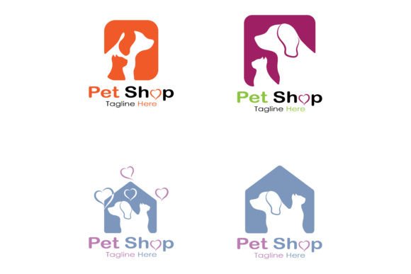 Download Pet Shop Logo Design Icon Illustration - Illustration Collection