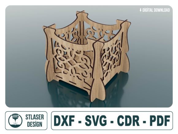 Download Decorative Wooden Storage Gift Box Files - Decorative Collection